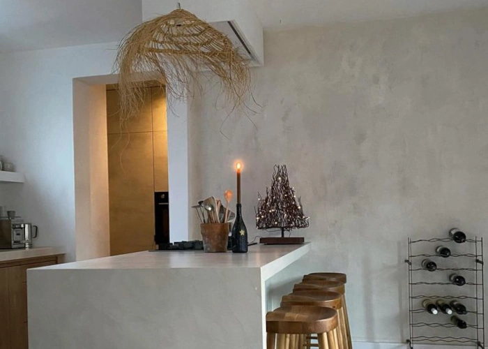 Minimalistisch keuken interieur